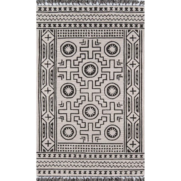 Momeni Hand Tufted Tahoe Rectangle Rug, Linen - 3 ft. 6 in. x 5 ft. 6 in. TAHOETA-02LIN3656